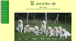 Desktop Screenshot of catch-the-wind.de